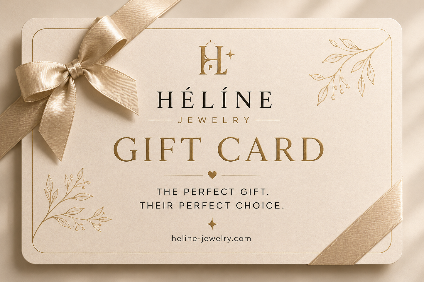 Hélíne Jewelry Gift Card
