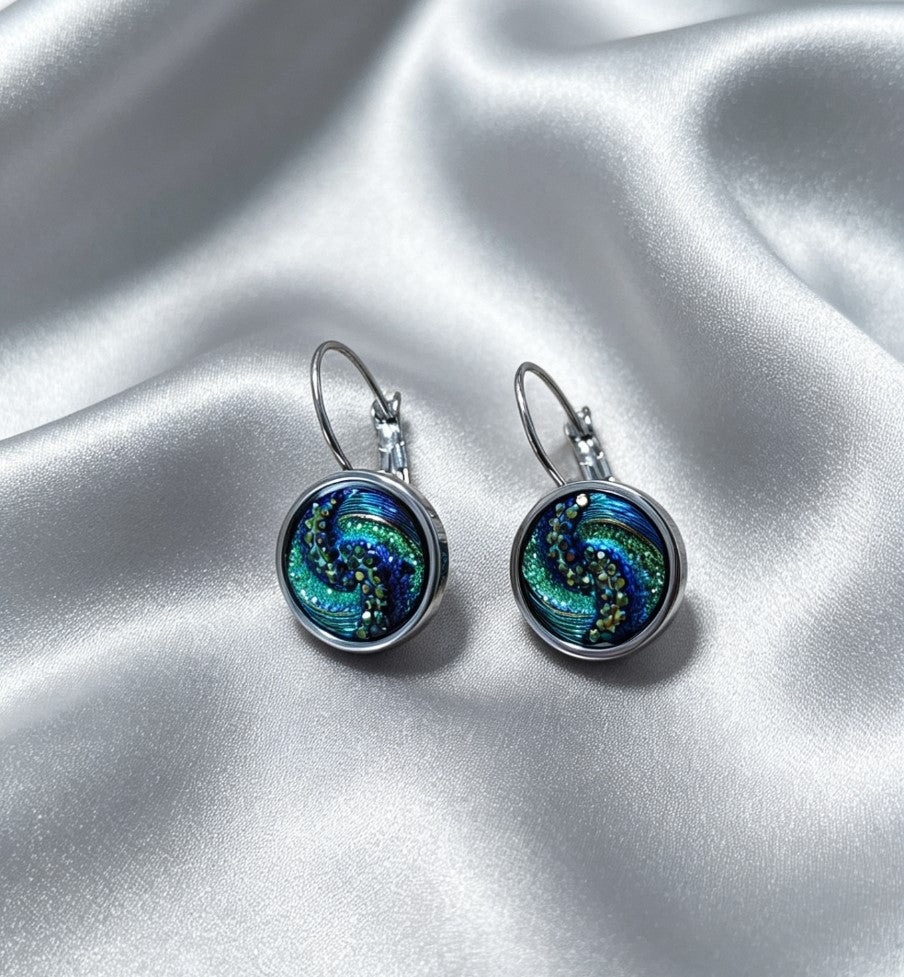 Leverback Earrings S in silver tone