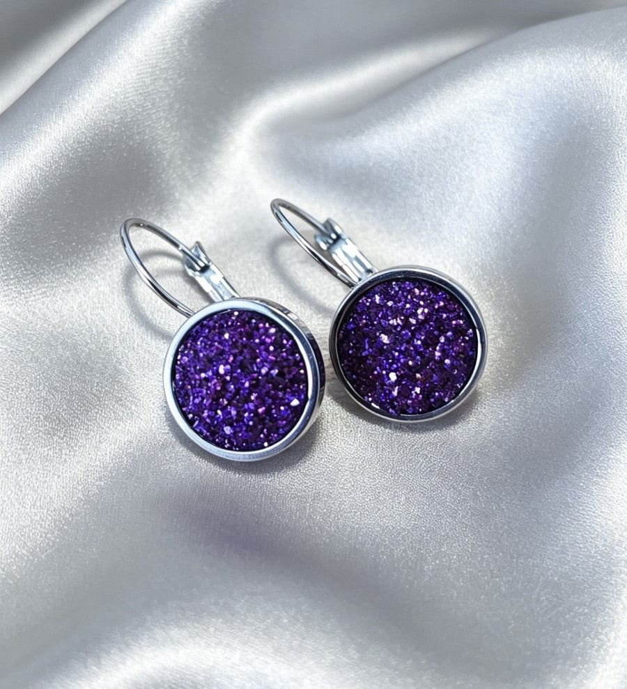 Leverback Earrings S in silver tone