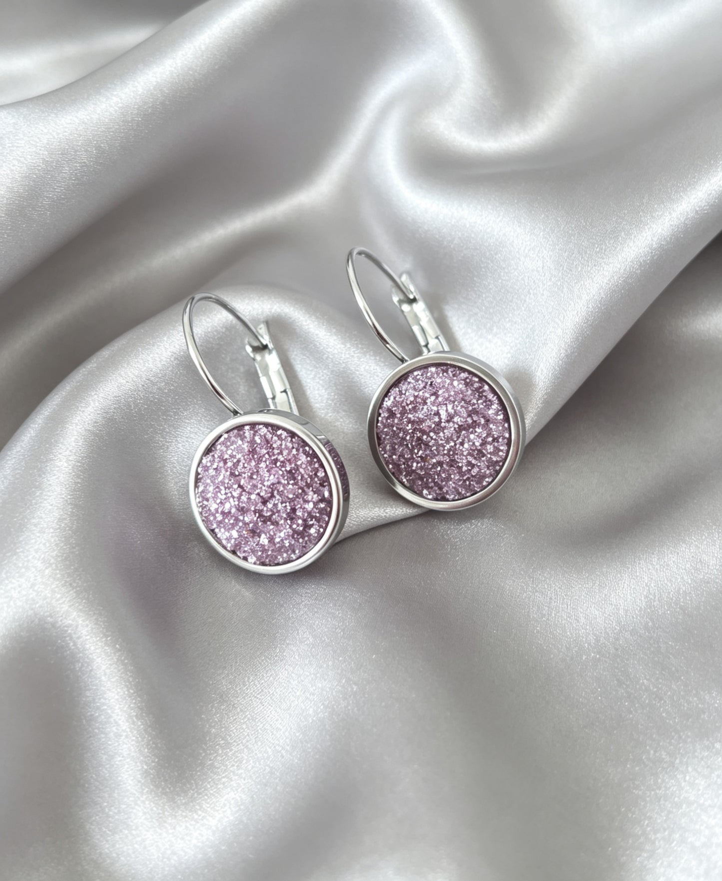 Leverback Earrings S in silver tone