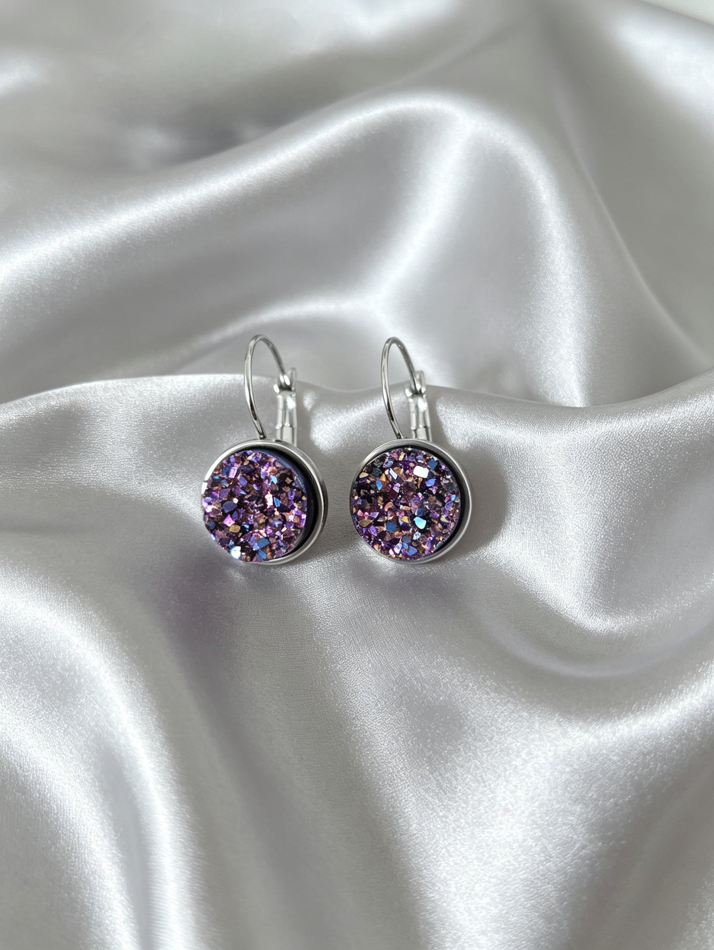 Leverback Earrings S in silver tone