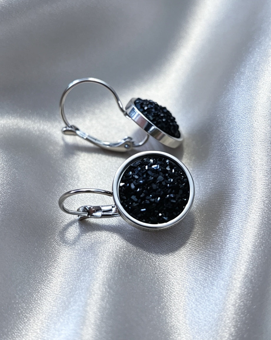 Leverback Earrings S in silver tone