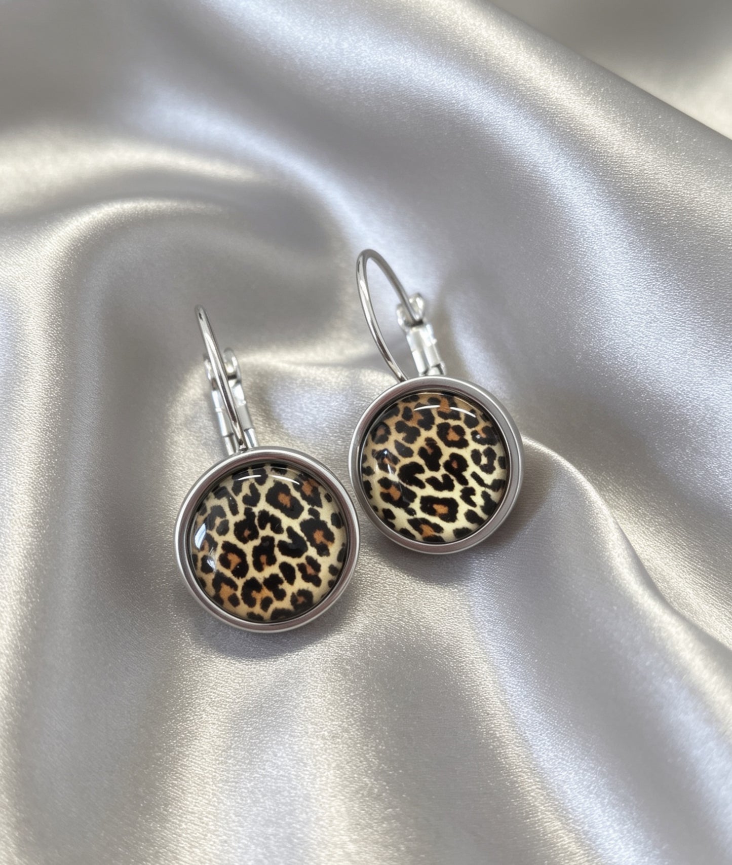 Leverback Earrings S in silver tone