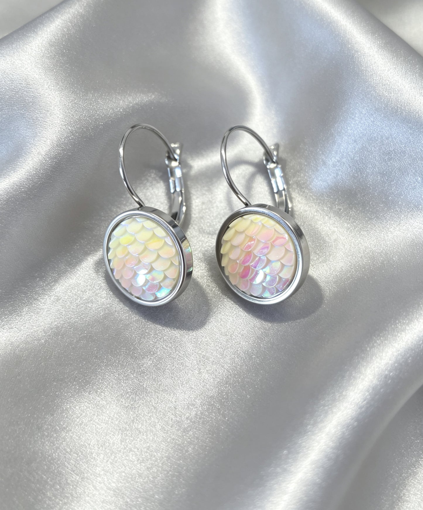 Leverback Earrings S in silver tone