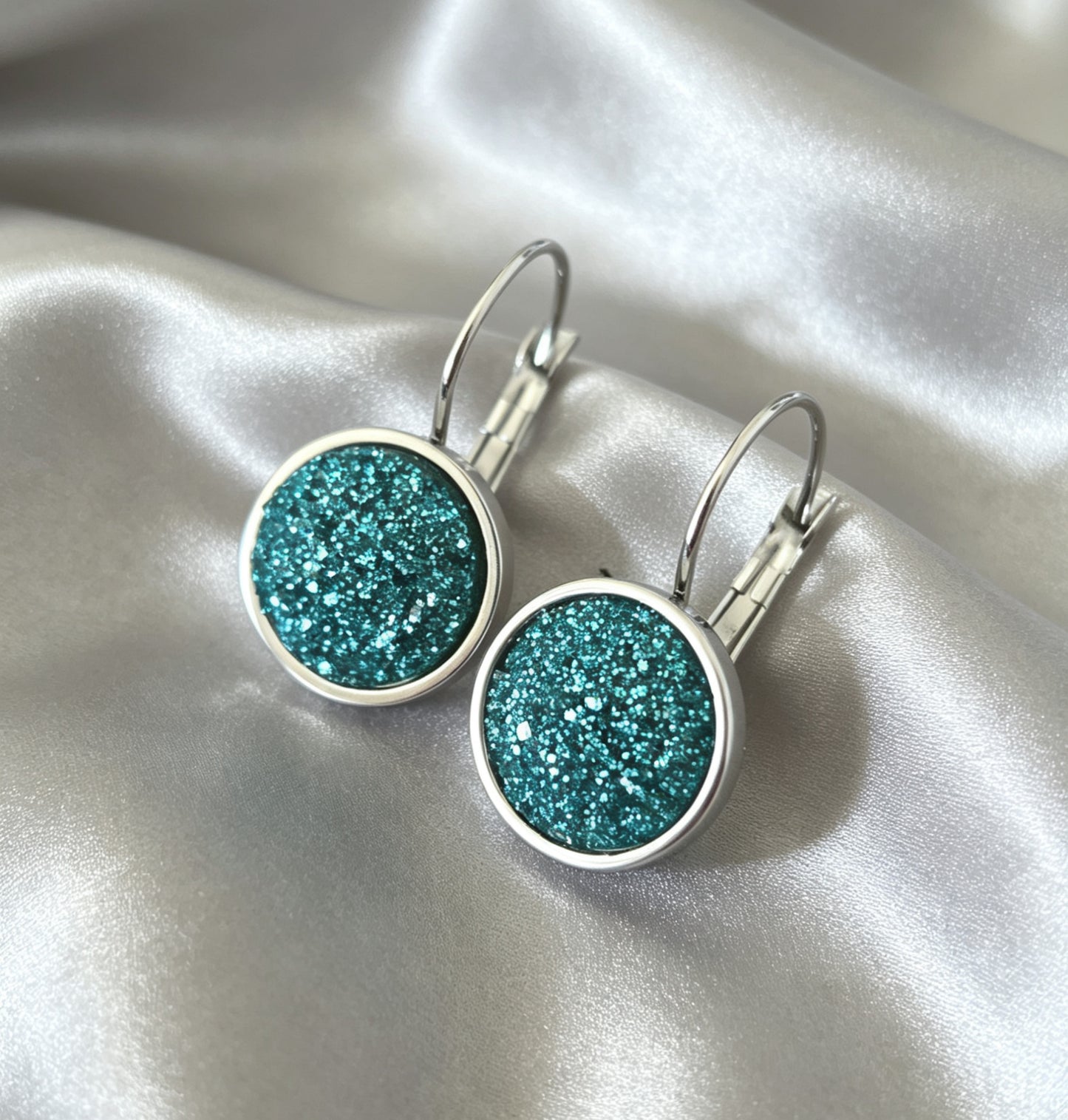 Leverback Earrings S in silver tone