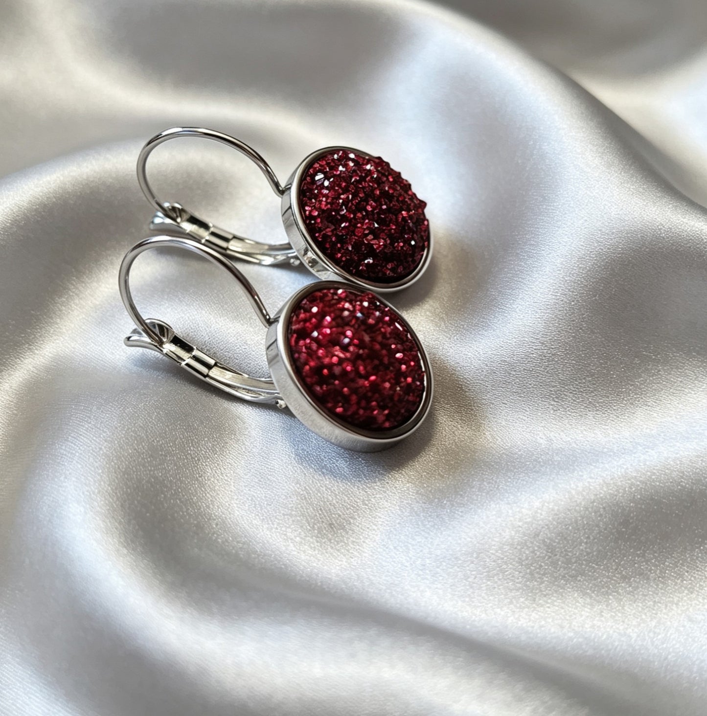 Leverback Earrings S in silver tone