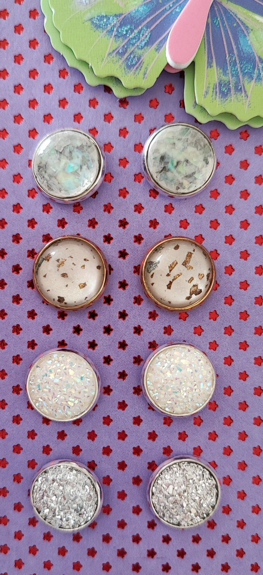 Hélíne Suprise Box - 5 Pairs of Stud Earrings